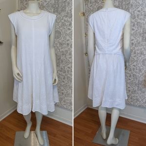 Rebecca Taylor Textured Lace Cotton Dress